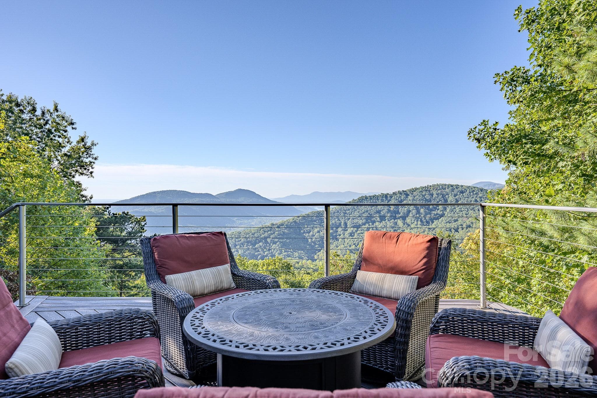 Panoramic long-range mountain views in Old Fort, NC, near Lake Lure, Asheville & Black Mountain. - 54 Winning Way, Old Fort