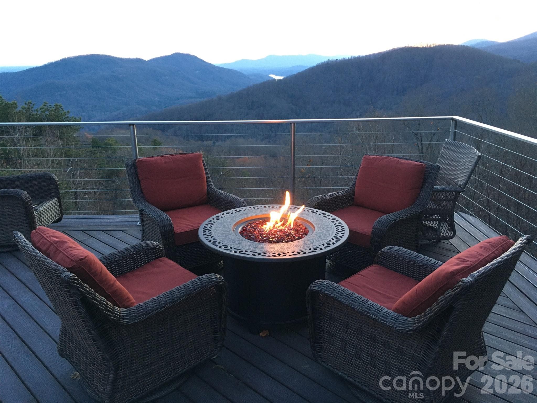Starry nights and mountain views from your own fire pit in Old Fort, NC. - 54 Winning Way, Old Fort