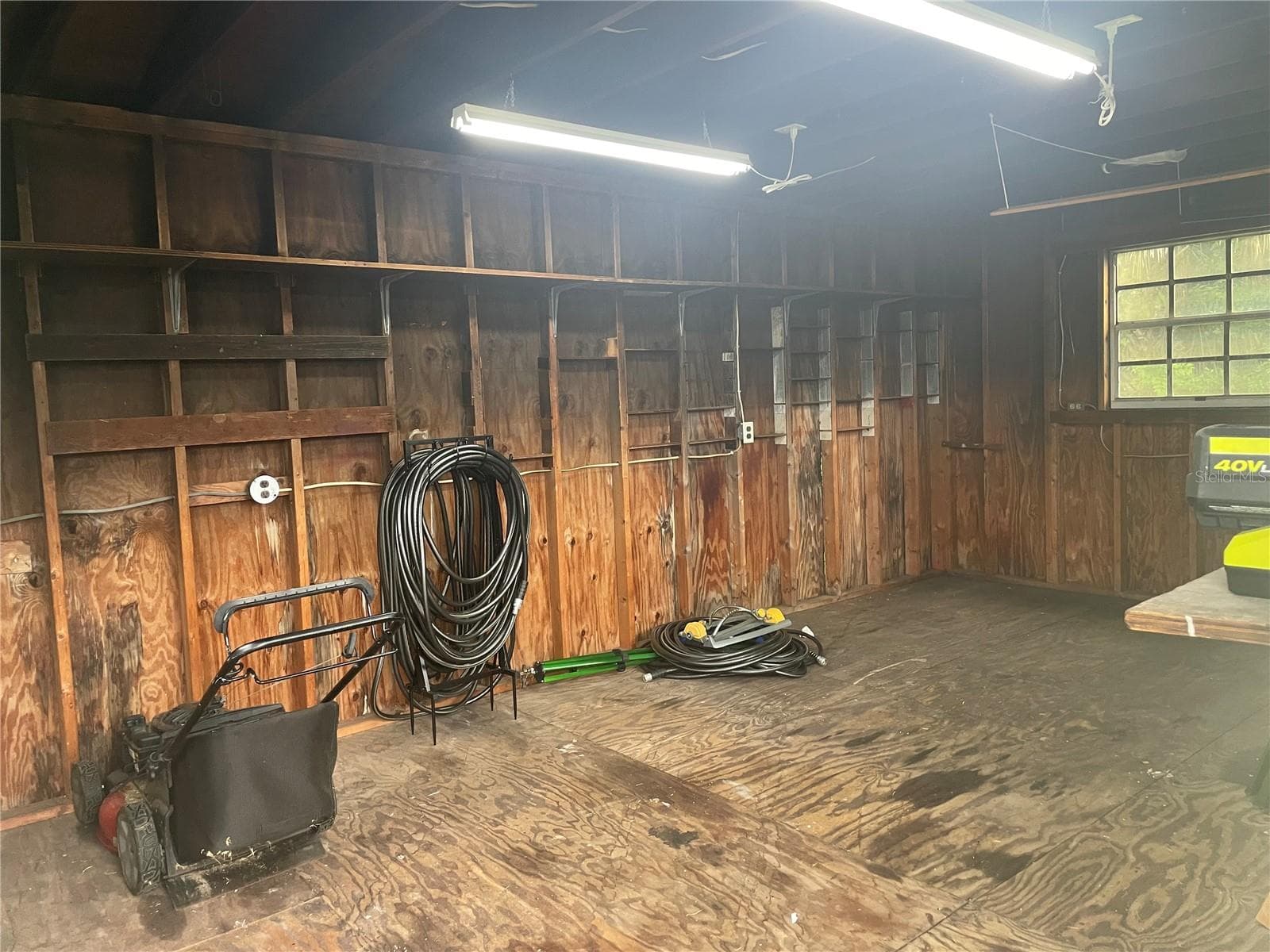 Shed interior - 27 GARNET AVE, TITUSVILLE