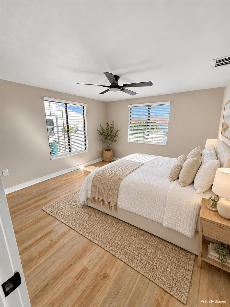 Bedroom 3 Virtually Staged - 5707 PERKIN DR, NEW PORT RICHEY