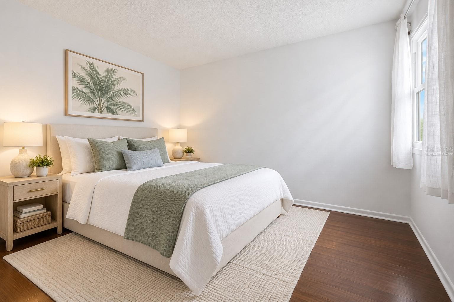 Virtually staged 2nd bedroom - 5030 MARSH FIELD RD #22, SARASOTA
