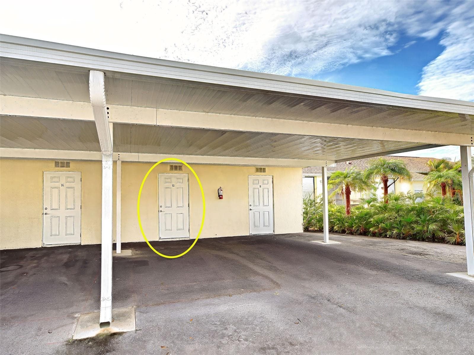 CARPORT-ASSIGNED PARKING FOR UNIT 13 - 6796 GASPARILLA PINES BLVD #13, ENGLEWOOD