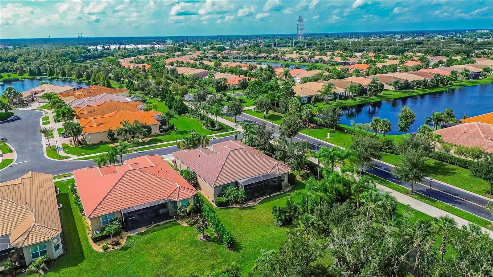 Exterior Rear Aerial - 5002 EMERALD ISLE DR, WIMAUMA
