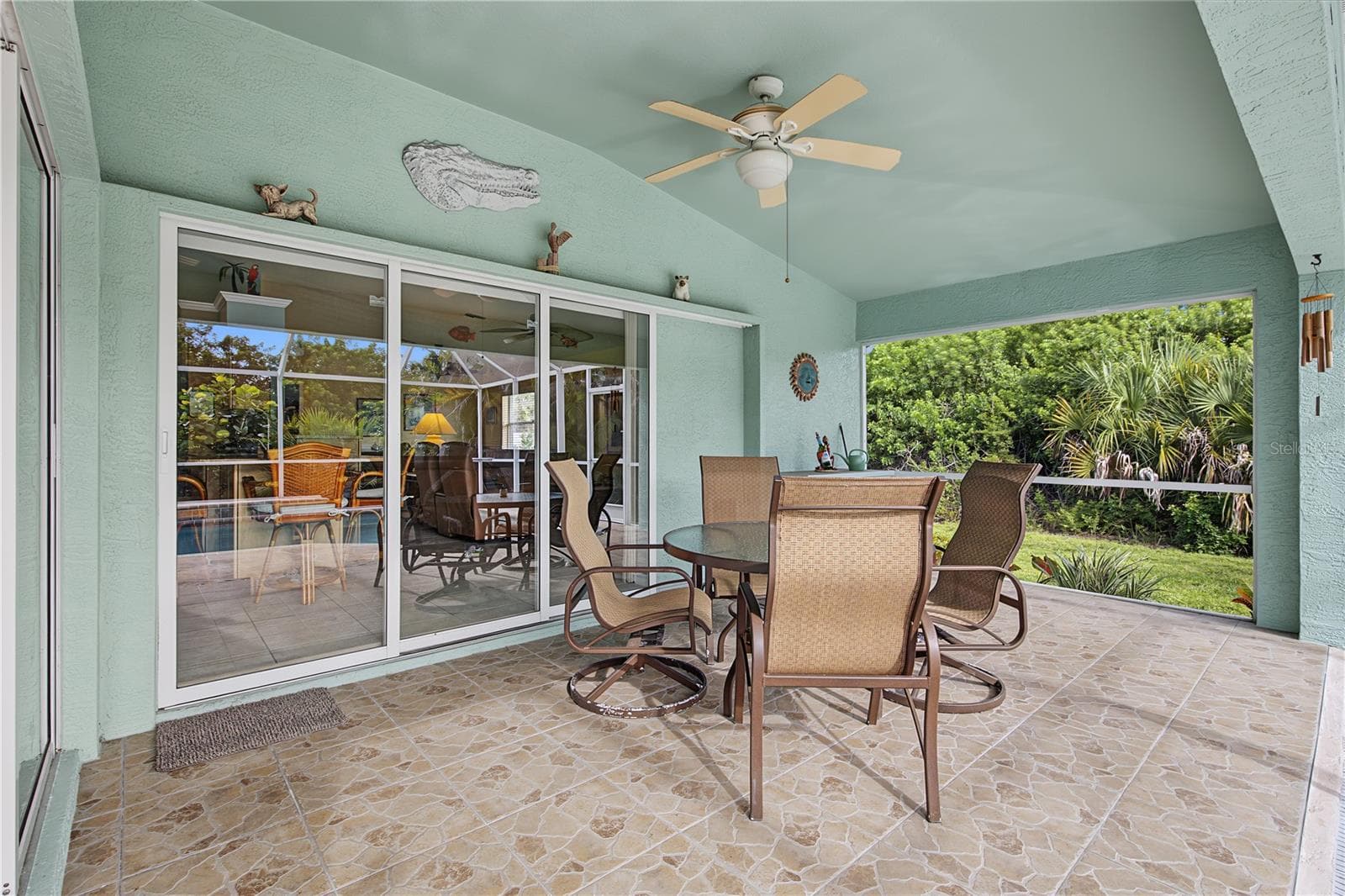 Large Lanai Area - 107 BYRON CT, ROTONDA WEST