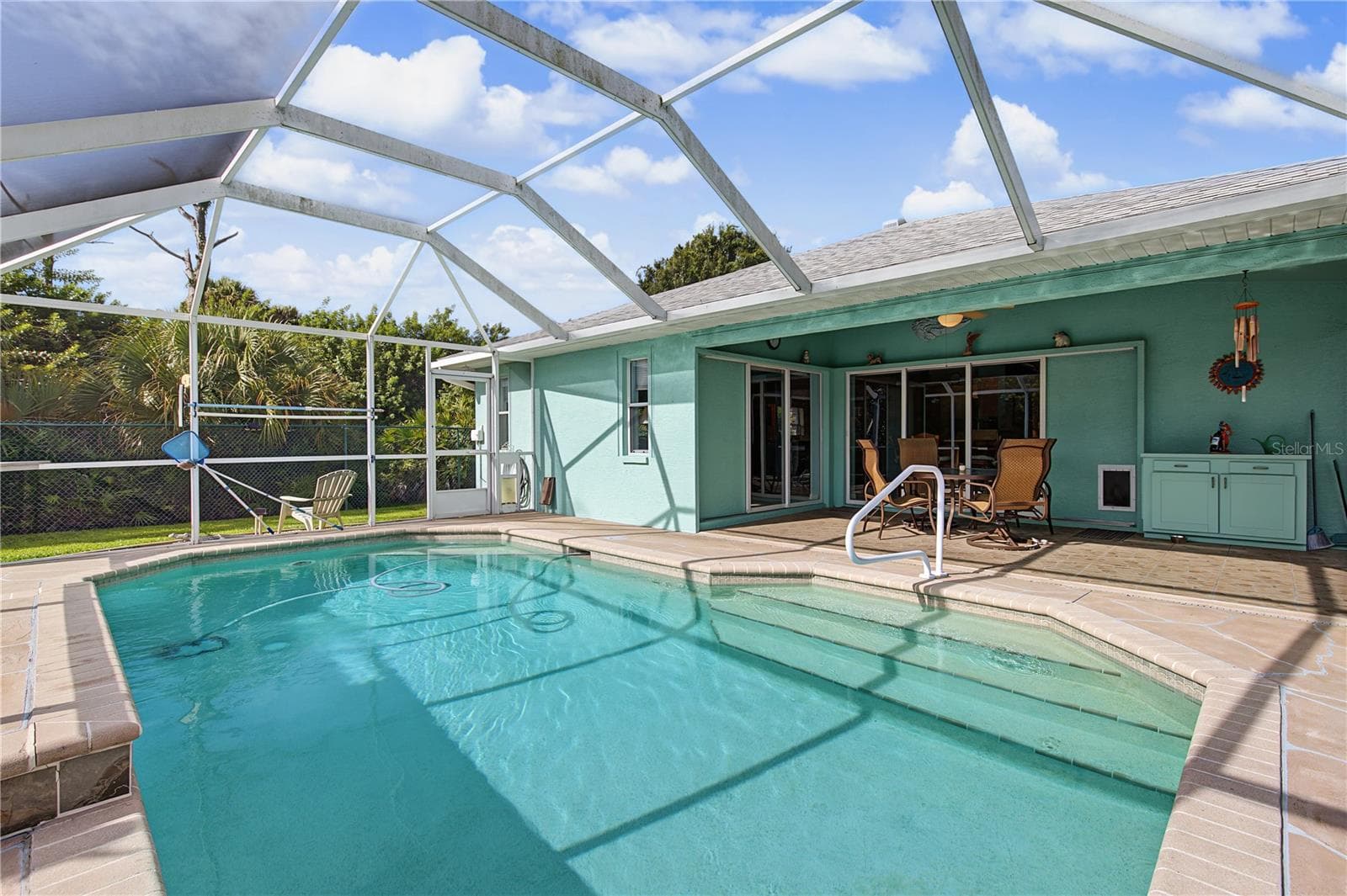 Heated Pool - 107 BYRON CT, ROTONDA WEST