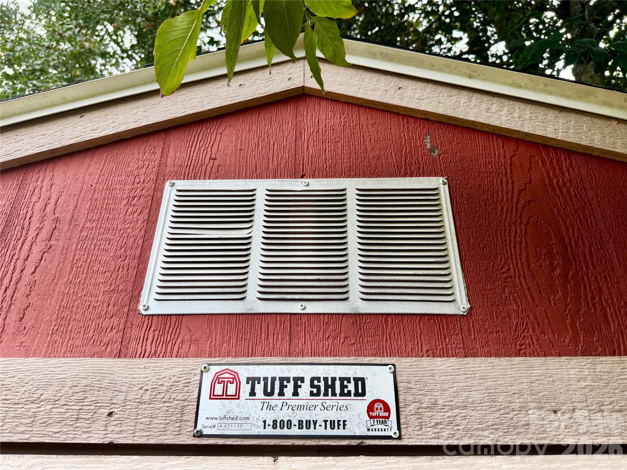 8ft x 16ft newer shed - 1620 Windyrush Lane, Gastonia