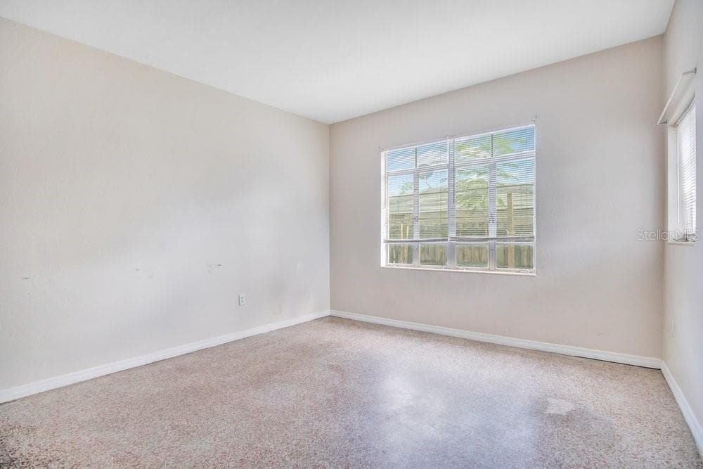 Living room, terrazzo floors - 611 SAN JUAN BLVD, ORLANDO
