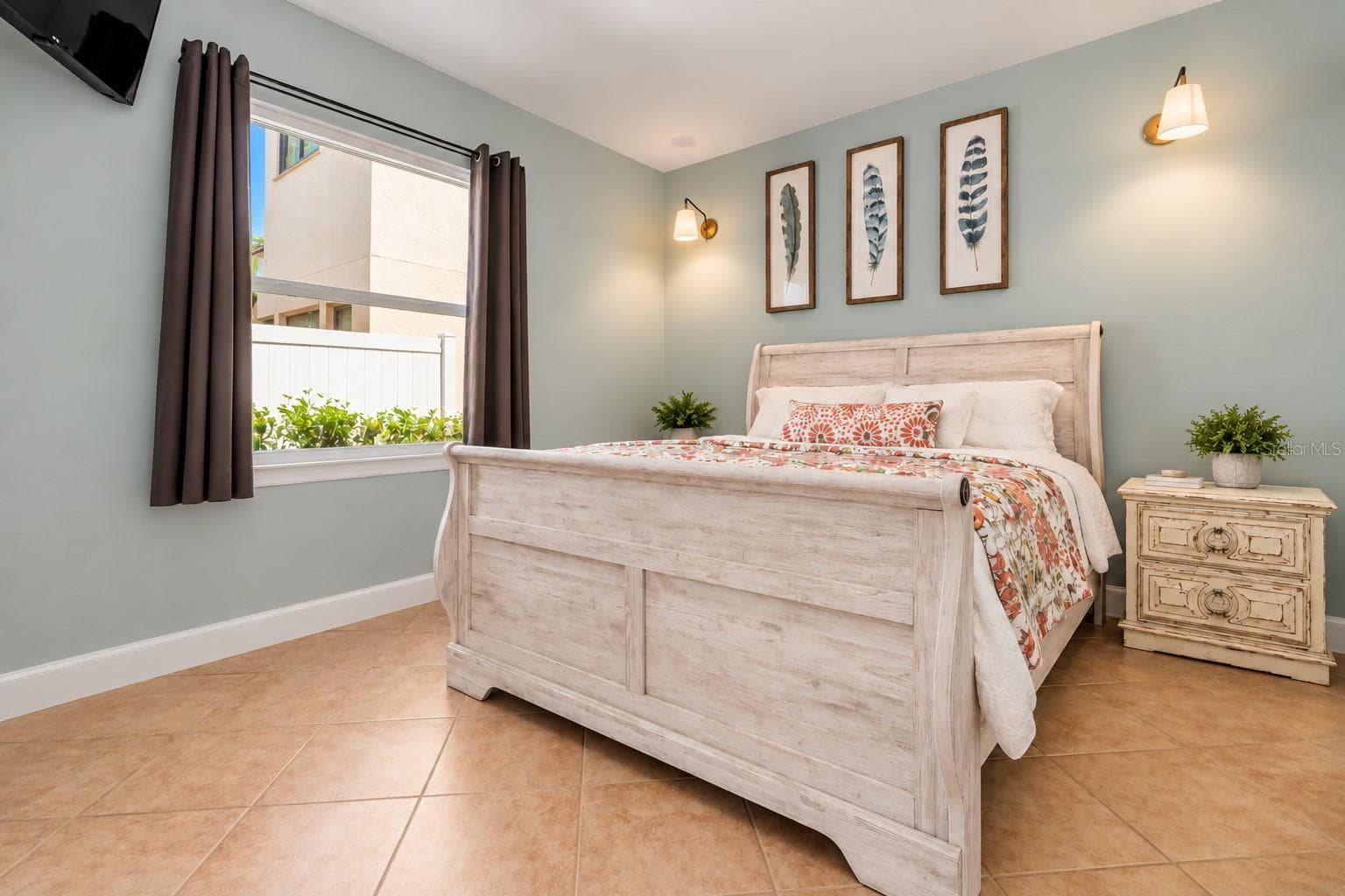 Downstairs Bedroom - 3053 GLENRIDGE CIR, MERRITT ISLAND