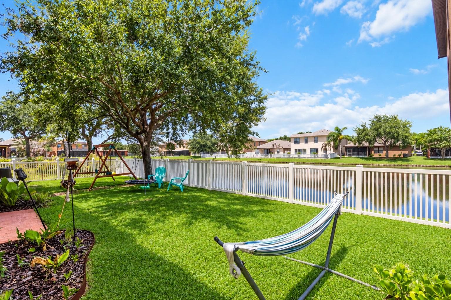 Fully Fenced Backyard - 3053 GLENRIDGE CIR, MERRITT ISLAND