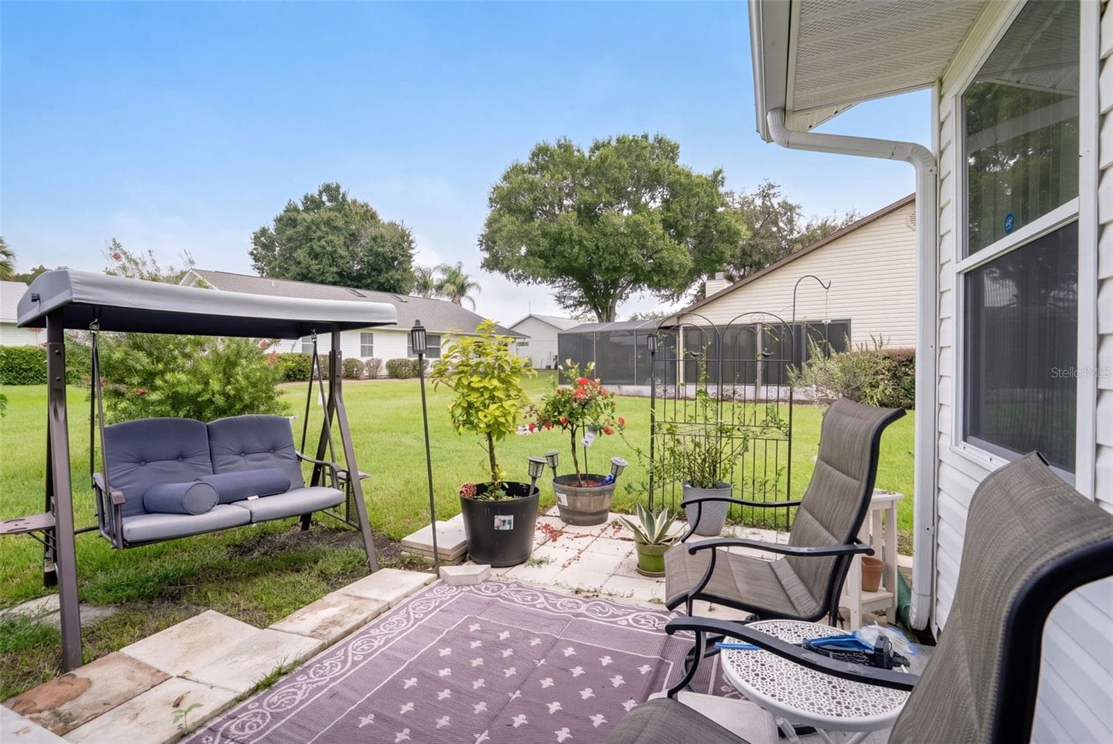 Rear Patio - 26162 NEWCOMBE CIR, LEESBURG