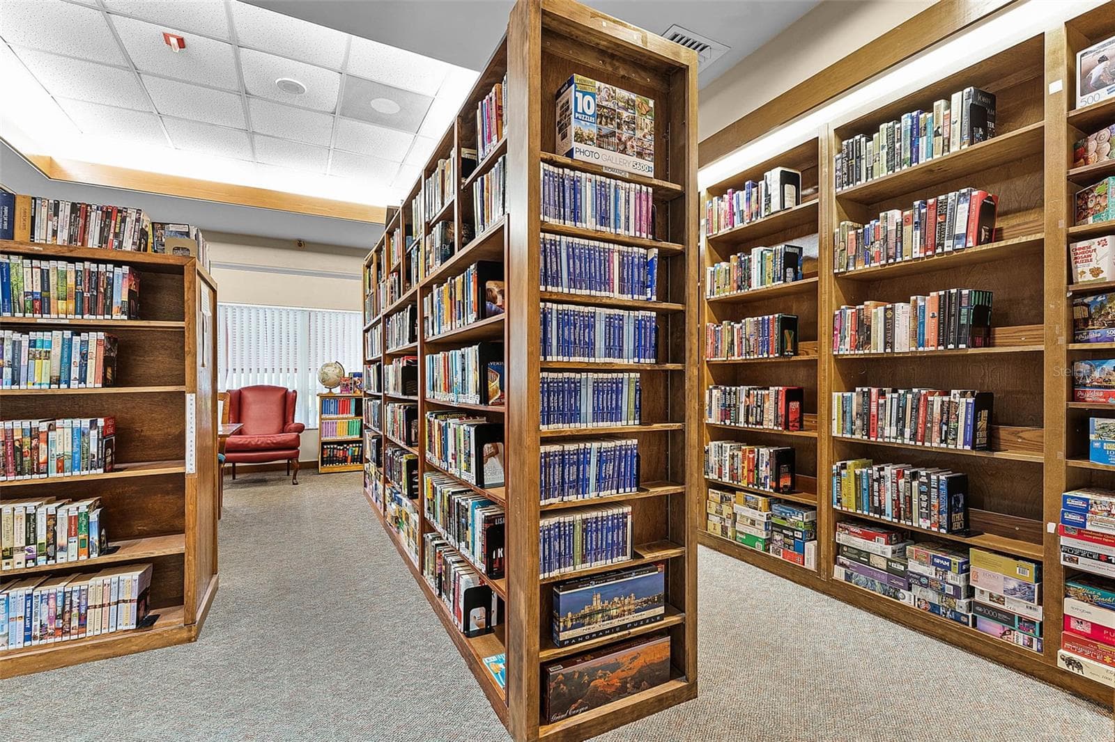 Entrance to Library - 26162 NEWCOMBE CIR, LEESBURG