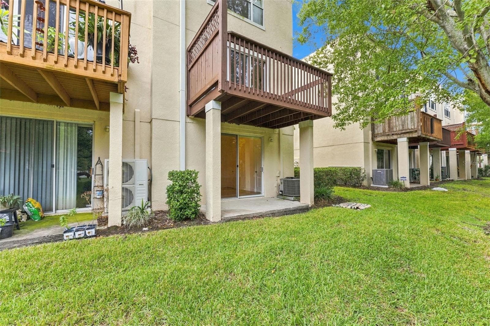 Patio off downstairs bedroom - 3121 BAYSHORE OAKS DR, TAMPA
