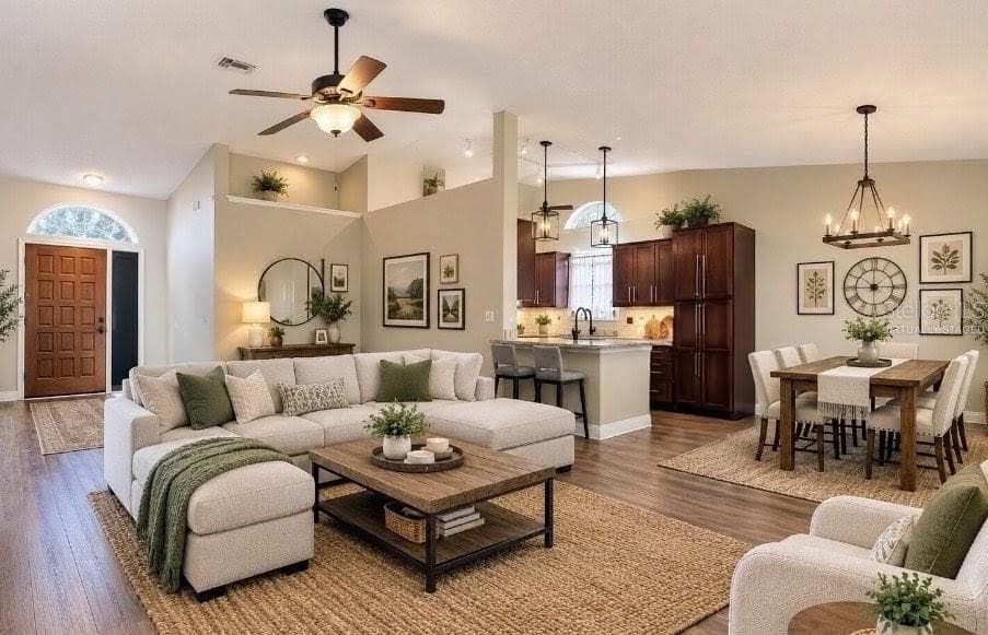 Virtually staged - 1405 E FRANCES AVE, PLANT CITY