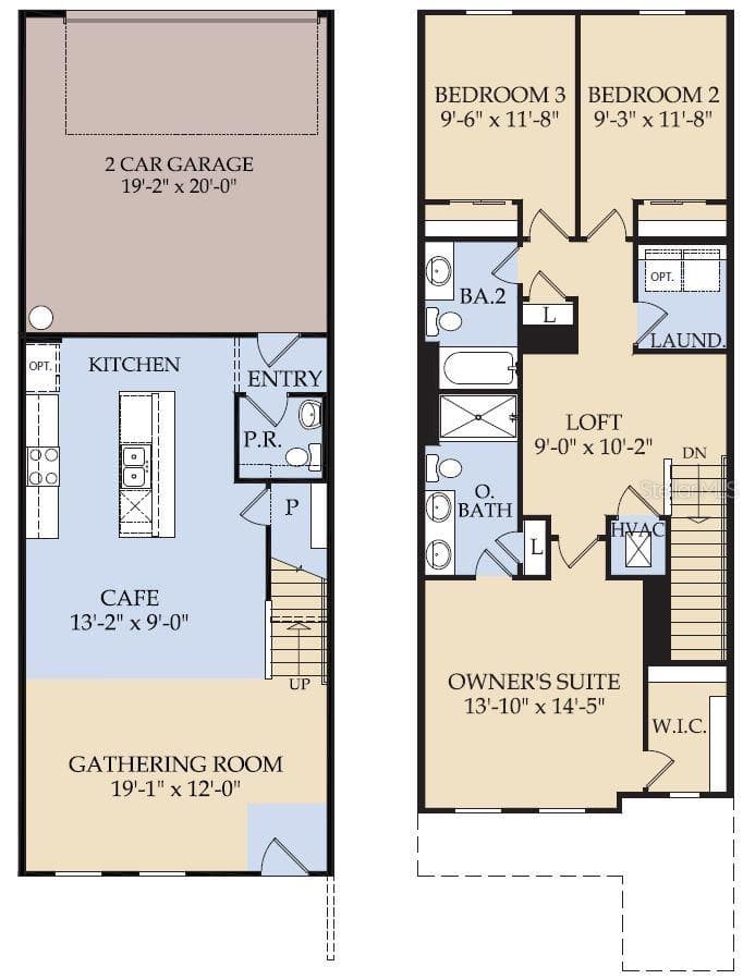 Floor Plan - Floor One Floor Plan - Floor Two - 6270 SUNNY TIME AVENUE, WINTER GARDEN