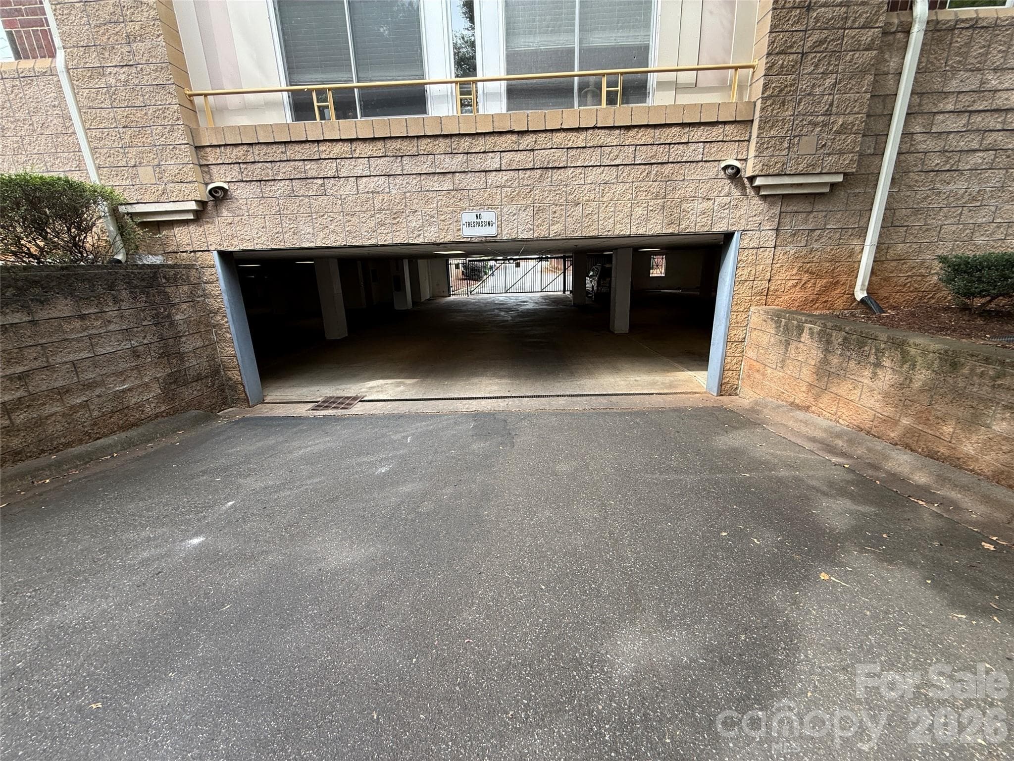 Gated Parking Garage Entrance - 404 Laurel Avenue, Charlotte