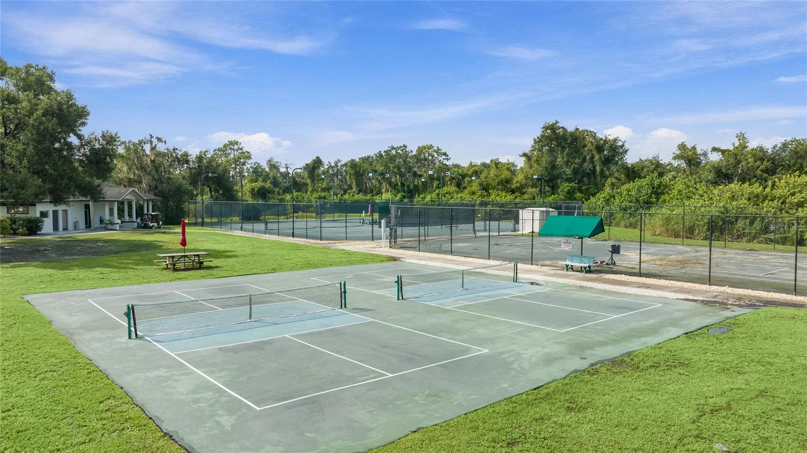 Dedicated pickleball courts at River Wilderness - 3306 LITTLE COUNTRY RD, PARRISH