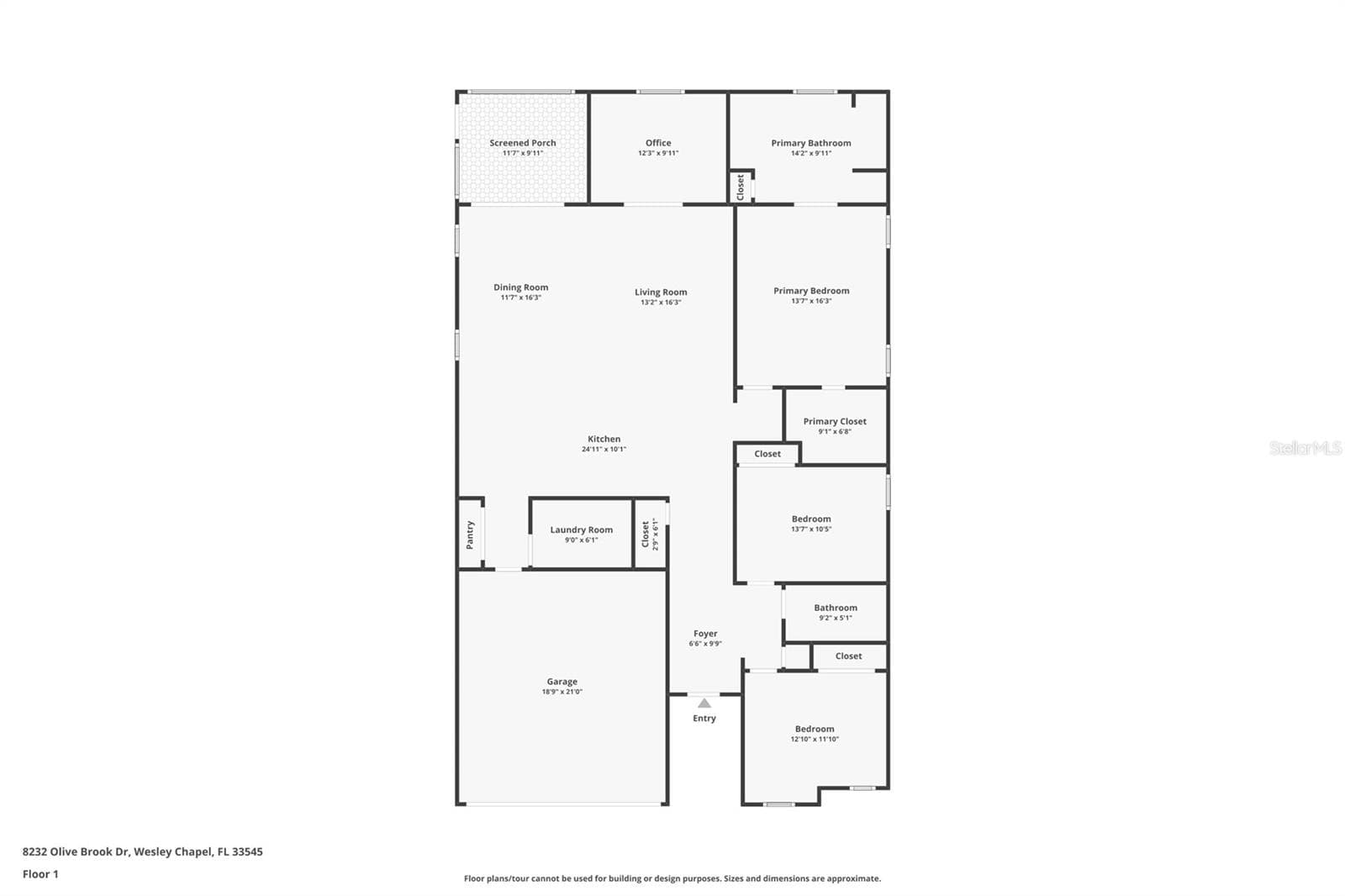 Single Family Residence at 8232 OLIVE BROOK DR, WESLEY CHAPEL, photo 2 of 70