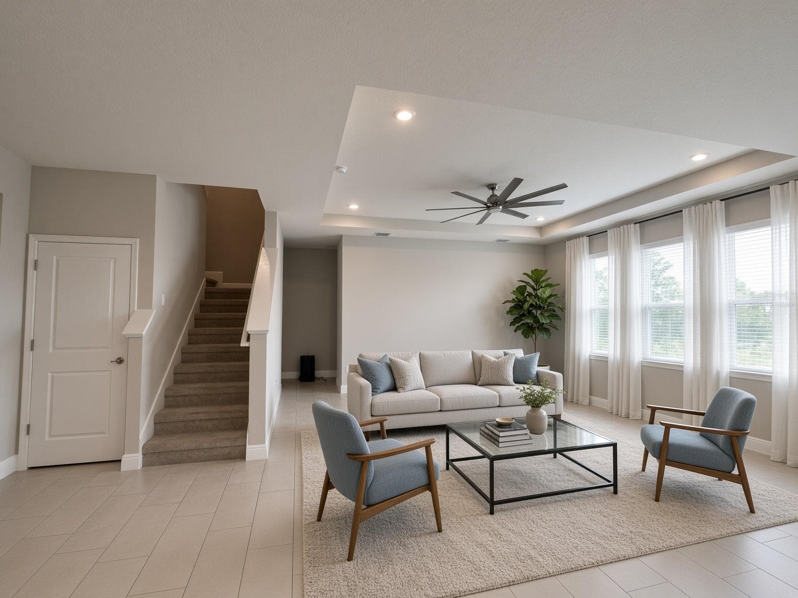 Great Room-Virtually Staged - 140 BRIGHT IBIS AVE, APOLLO BEACH