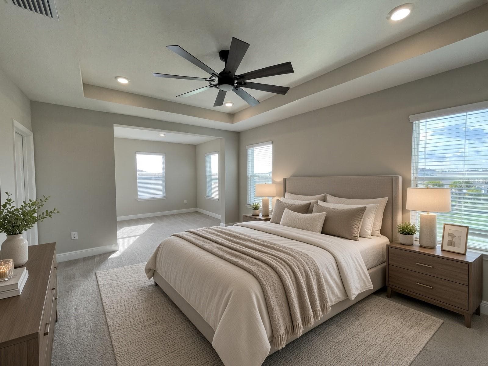 Master Suite-Virtually Staged - 140 BRIGHT IBIS AVE, APOLLO BEACH