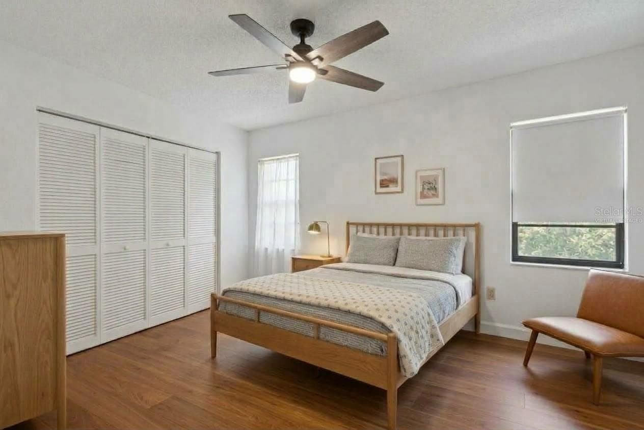 Virtually Staged 2nd Bedroom - 11800 PARK BLVD #401, SEMINOLE