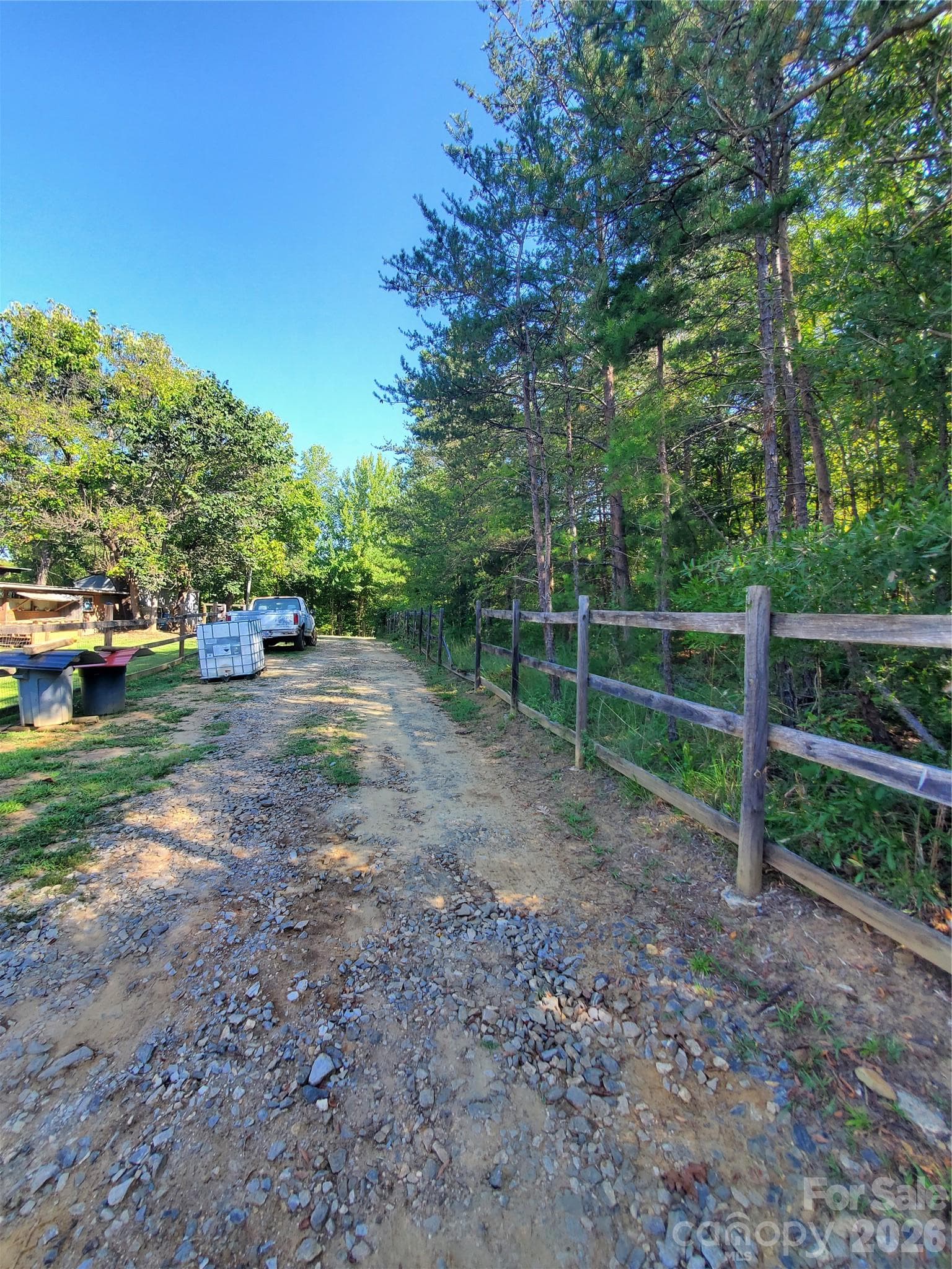 Long drive frontage to get to the property for privacy away from the street. Picture is turned sideways. - 4715 Needmore Road, Cleveland