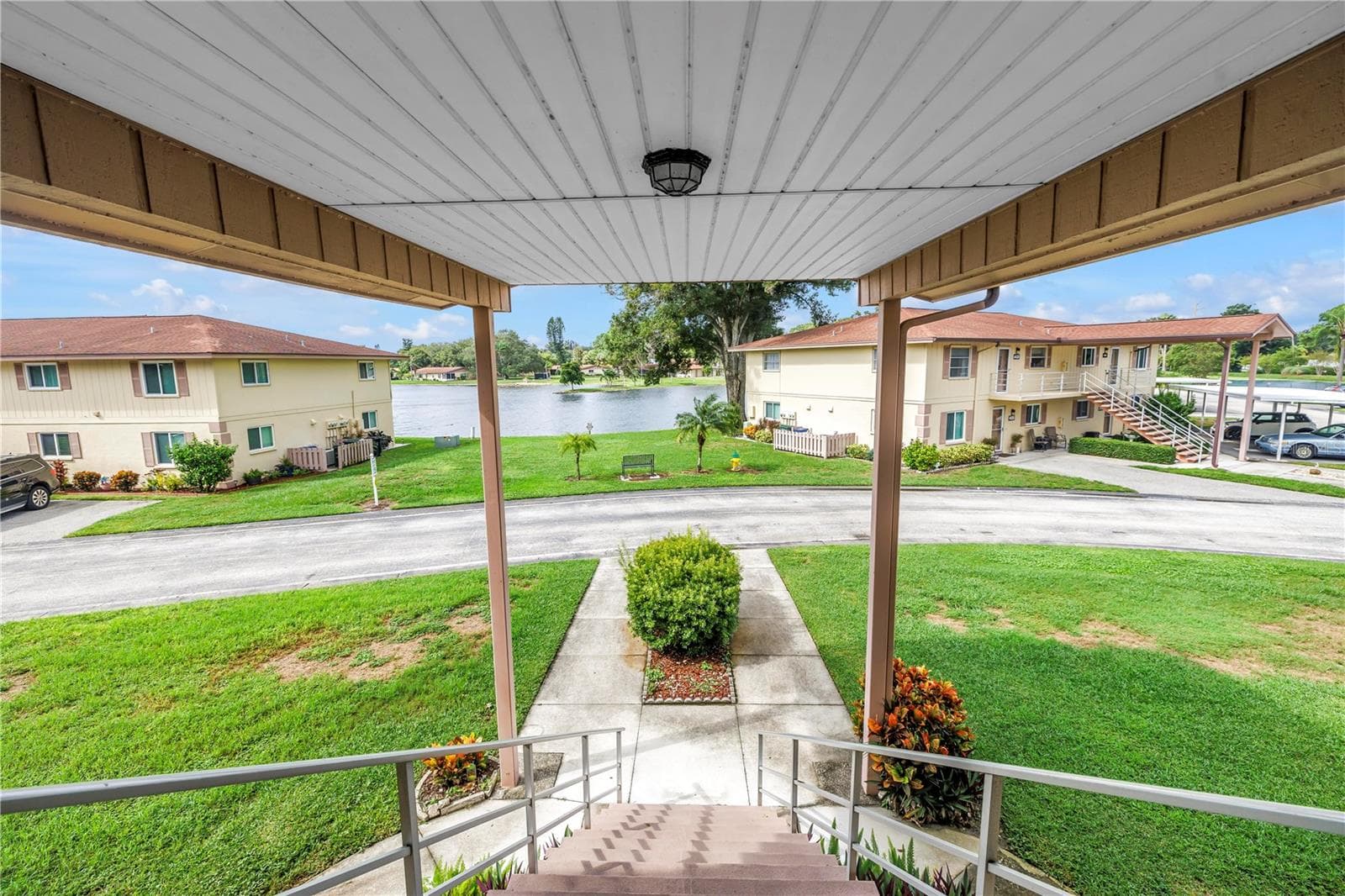 View from Front Door - 4435 NARRAGANSET TRL #66A, SARASOTA