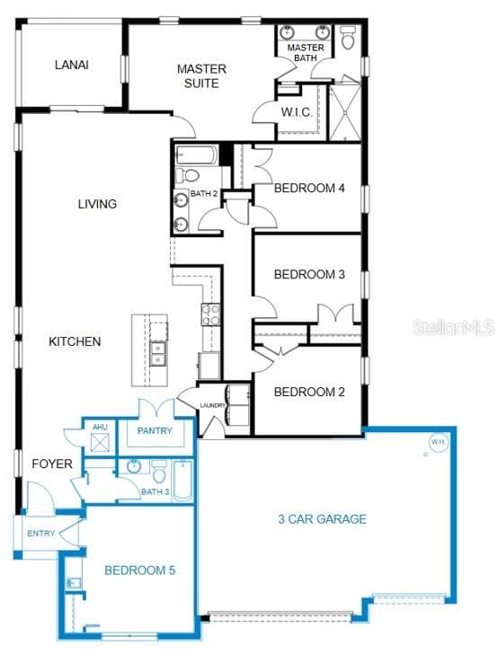 Floor Plan - 61 LA MANCHA DR, PALM COAST