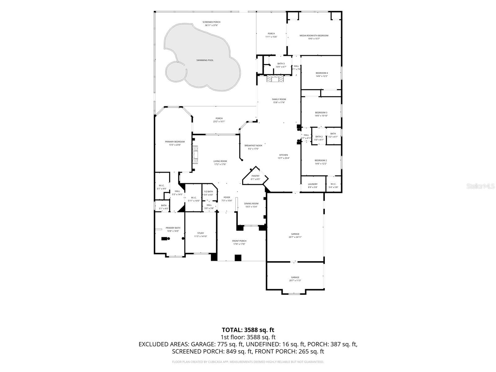 Measurements are More Or Less - 918 SHOALS LANDING DR, BRANDON