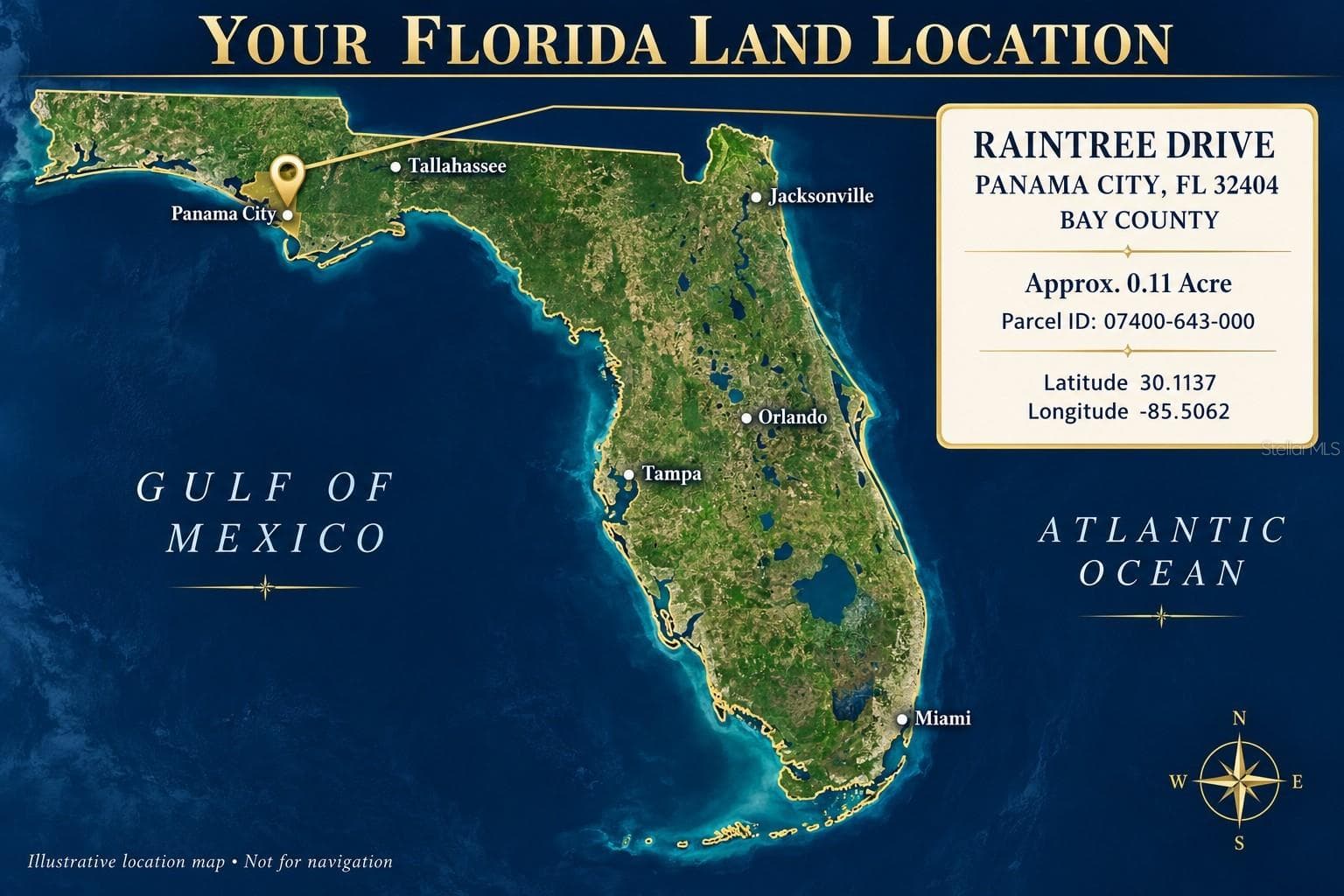 Land at RAINTREE DR, PANAMA CITY, photo 29 of 30