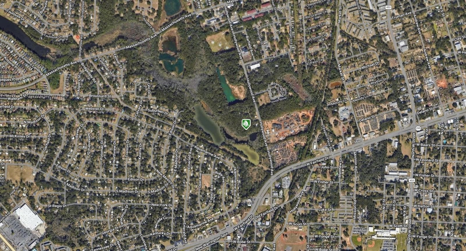 Land at 2751 HOLLYWOOD AVE, PENSACOLA, photo 3 of 3