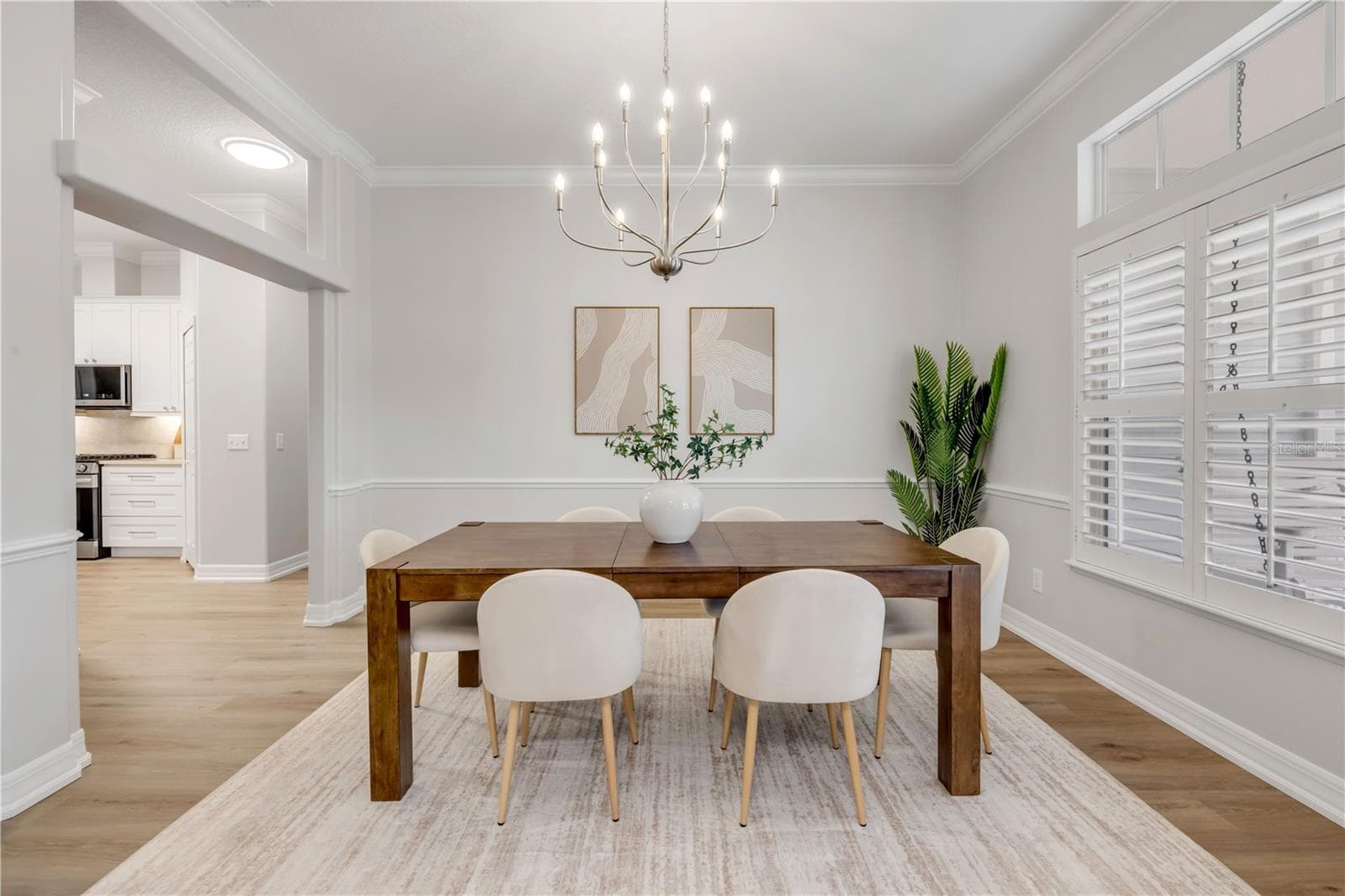 dining room - 410 S PENINSULA AVE, NEW SMYRNA BEACH
