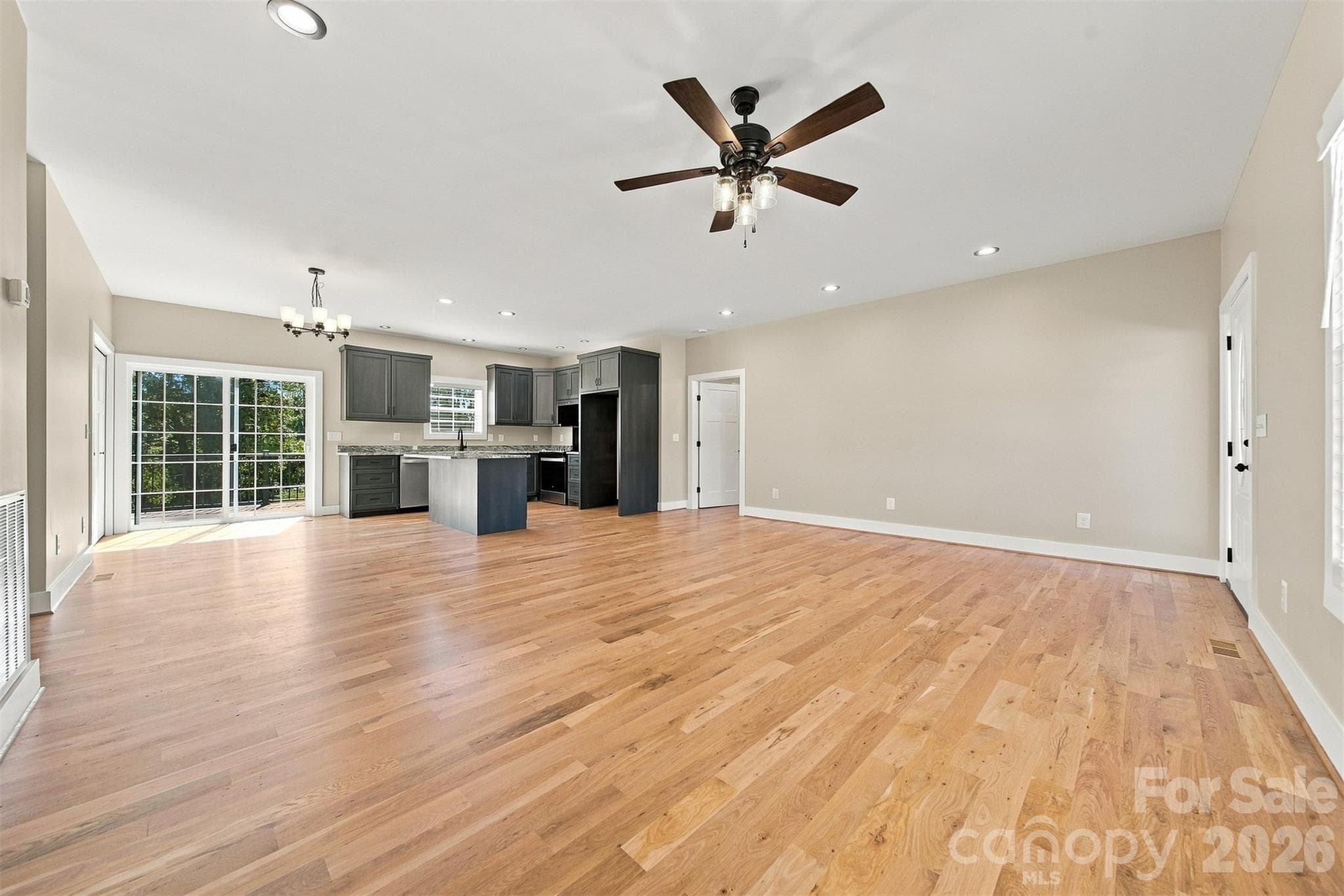 Open floor plan - 2937 Frank Whisnant Road, Morganton