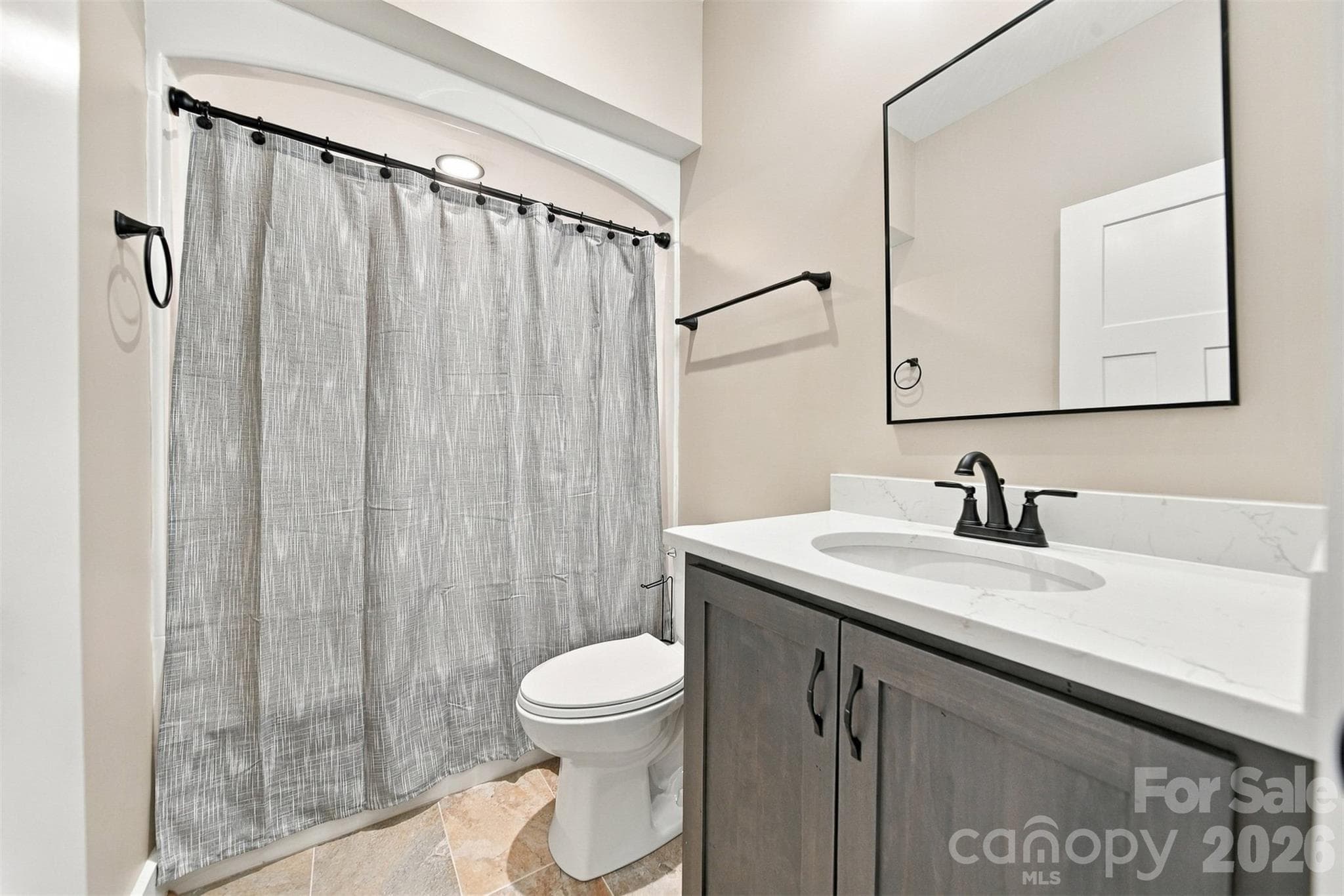 Guest/Hall Bath - 2937 Frank Whisnant Road, Morganton