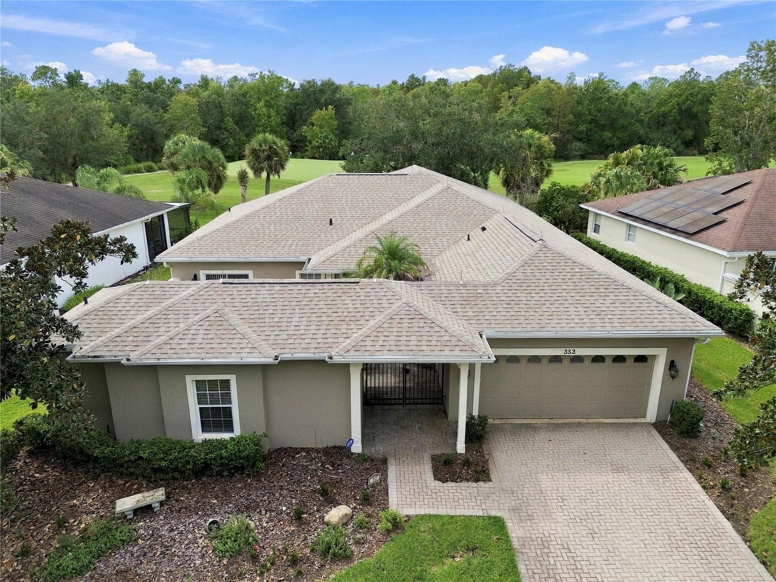 Gated Courtyard Entry - 352 HAMRICK DR, POINCIANA