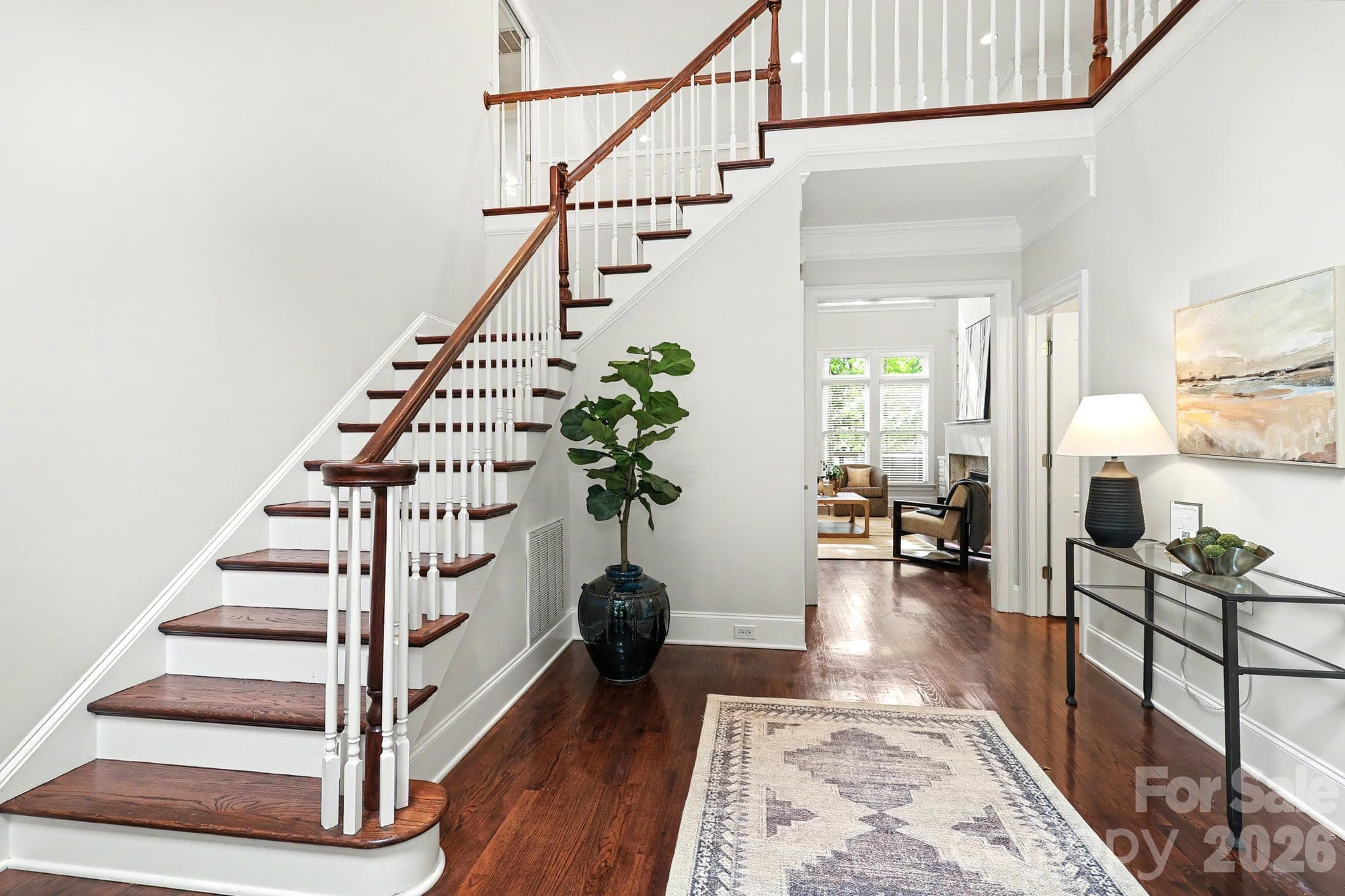Beautiful foyer - 4320 Town And Country Drive, Charlotte