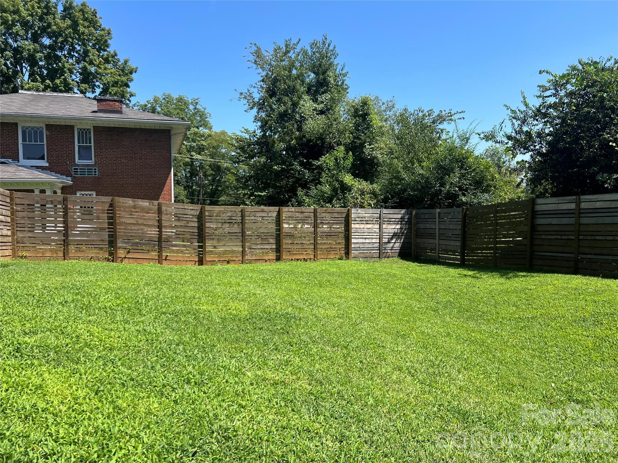 backyard - 213 Erwin Street, Morganton