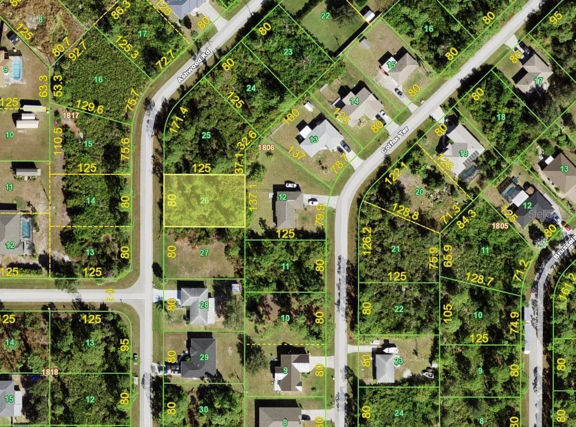 Land at 5432 ASHWOOD RD, PORT CHARLOTTE, photo 3 of 5