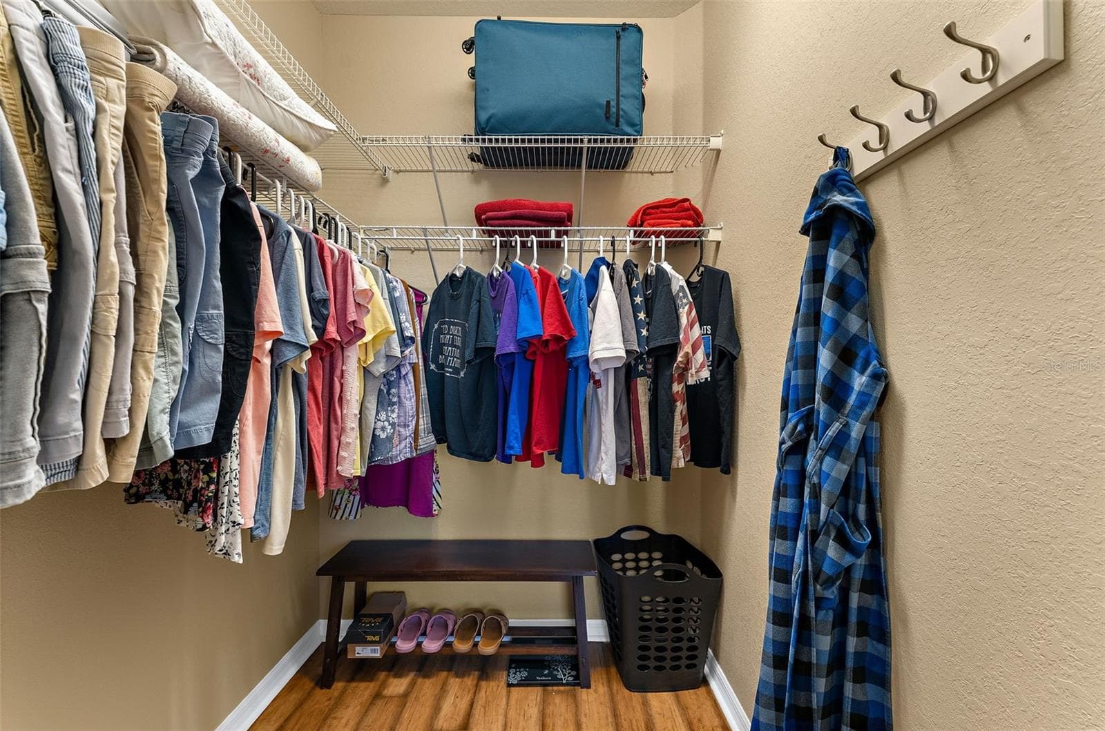 Primary closet - 2491 COTTONWOOD LN, NORTH PORT