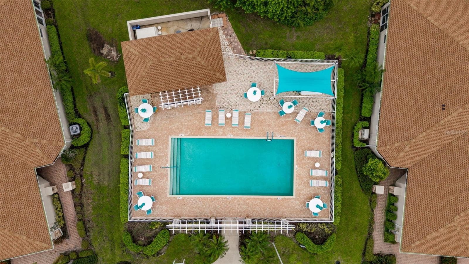 Private Carriage Homes' pool and gazebo - 2491 COTTONWOOD LN, NORTH PORT