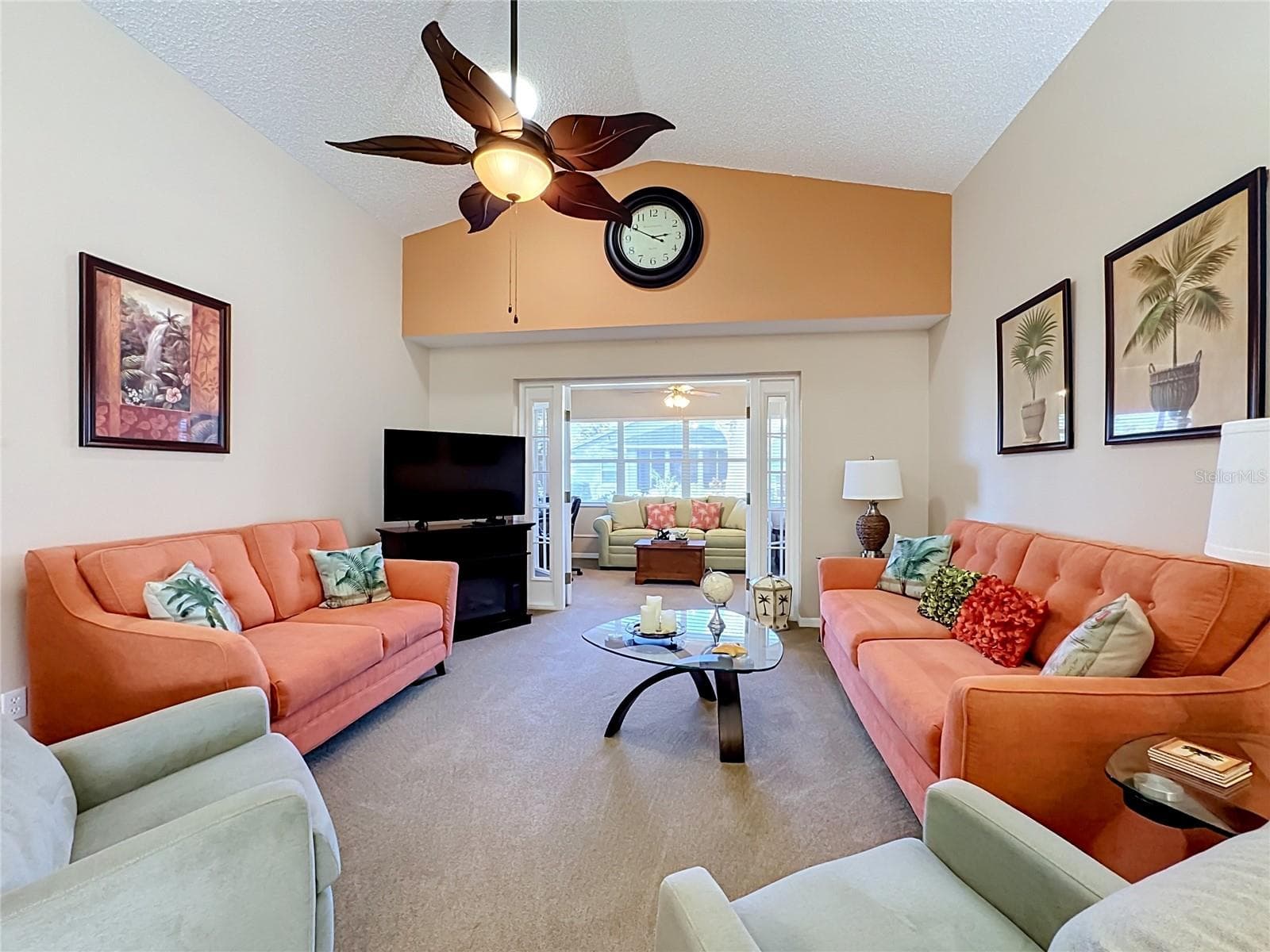 Living Room - 4547 FERN DR, BRADENTON