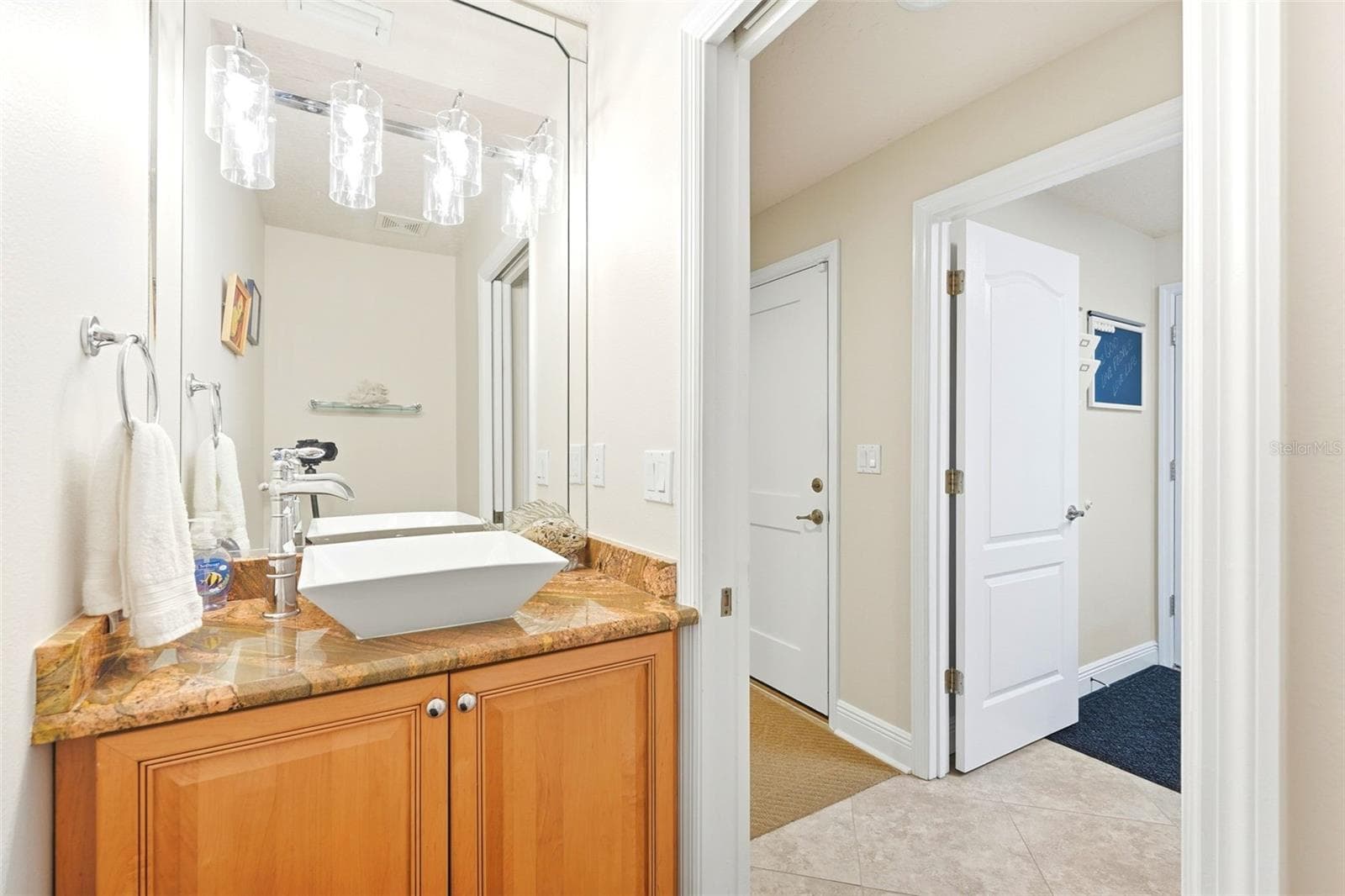 1st Floor Half Bathroom - 2591 SYKES CREEK DR, MERRITT ISLAND