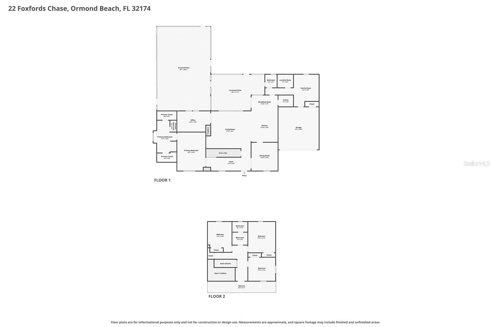 Single Family Residence at 22 FOXFORDS CHASE, ORMOND BEACH, photo 61 of 82