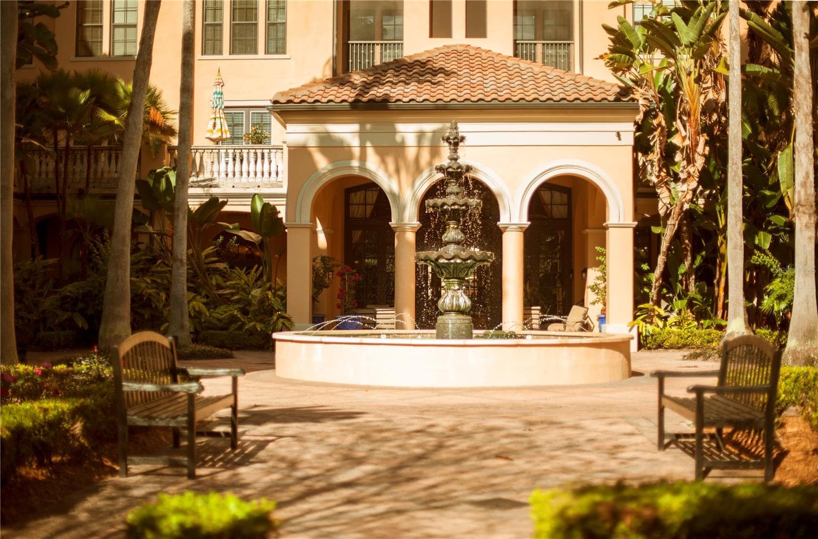 Courtyard Fountain - 501 MIRASOL CIR #411, CELEBRATION