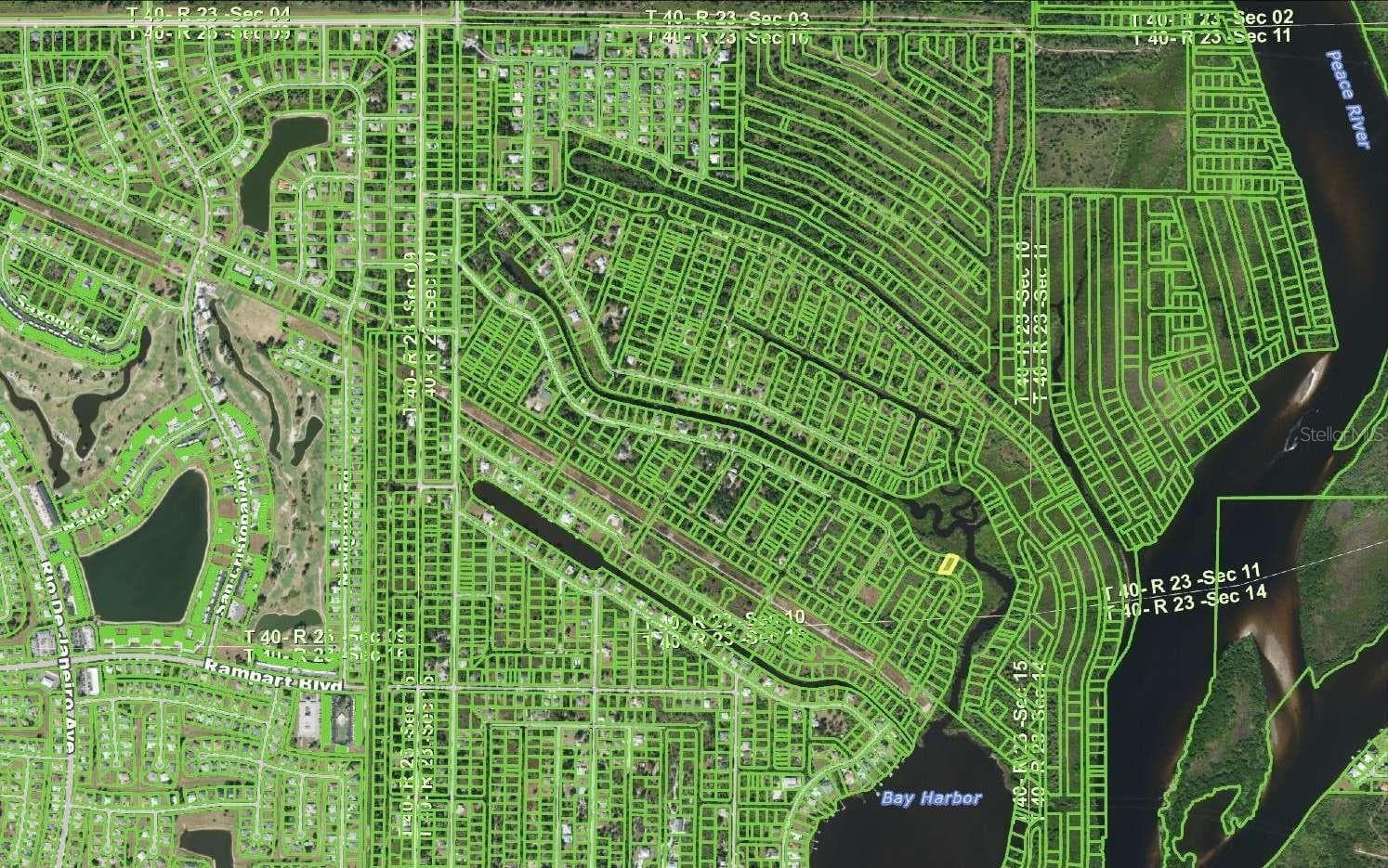 Land at 27562 SAN CARLOS DR, PUNTA GORDA, photo 2 of 7