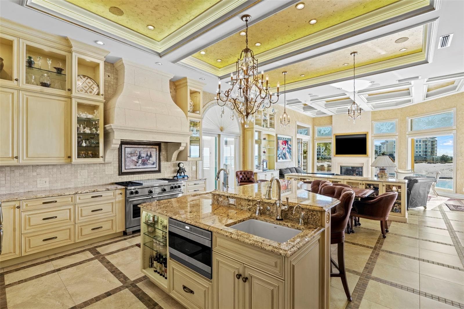 Two Sinks in the Kitchen for easy Prep and Clean up! - 964 MONTE CRISTO BLVD, TIERRA VERDE