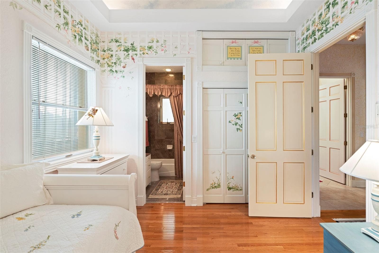 Second Bedroom with Ensuite Bath - 964 MONTE CRISTO BLVD, TIERRA VERDE