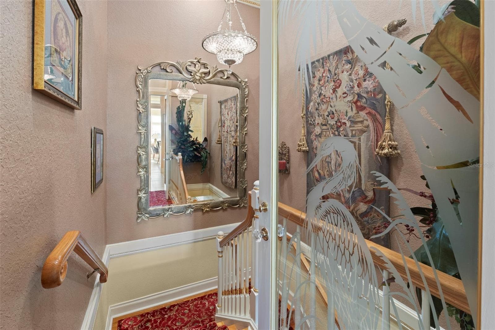 Stairs from the Kitchen to the Wine Cellar - 964 MONTE CRISTO BLVD, TIERRA VERDE