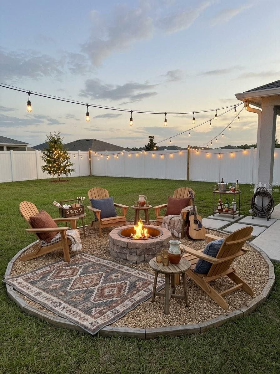 Virtually Staged Backyard/big lot - 2500 BEGONIA ST, MASCOTTE