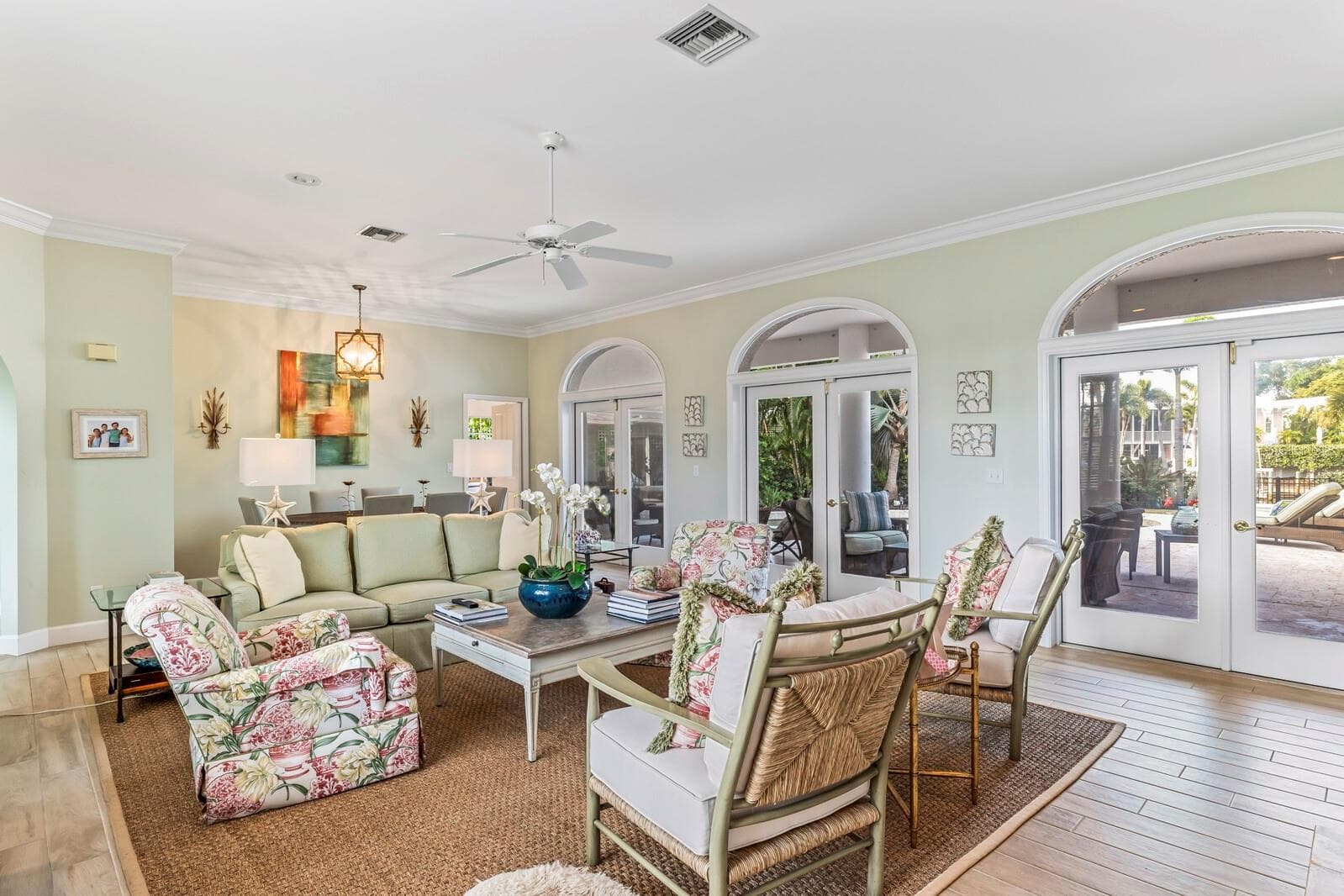 Living Room - 252 WATERWAYS AVE, BOCA GRANDE