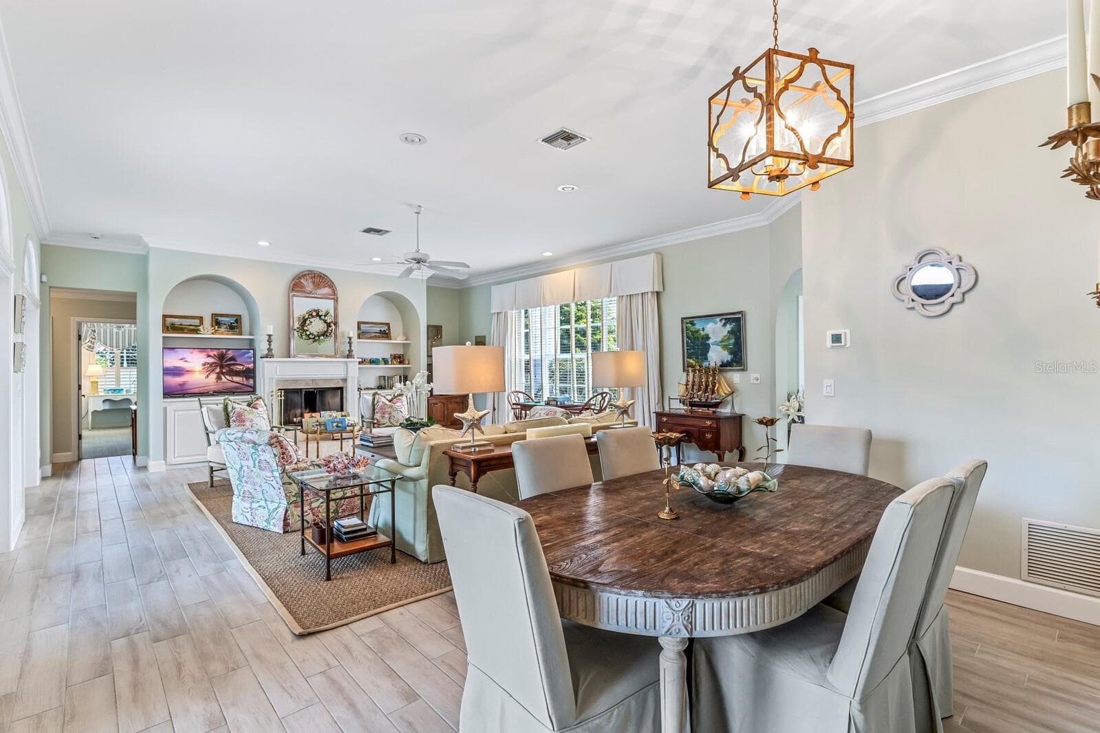 Great room - 252 WATERWAYS AVE, BOCA GRANDE